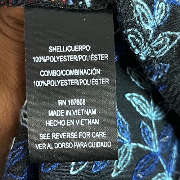 Nicole Miller Black Embroidered Boho Paisley Midi Dress Size 10 - Picture 2 of 12